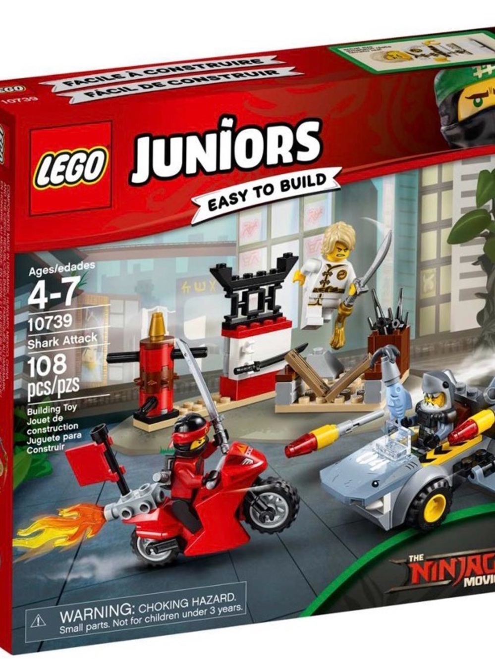 LEGO Juniors NINJAGO Movie Shark attack-10739
